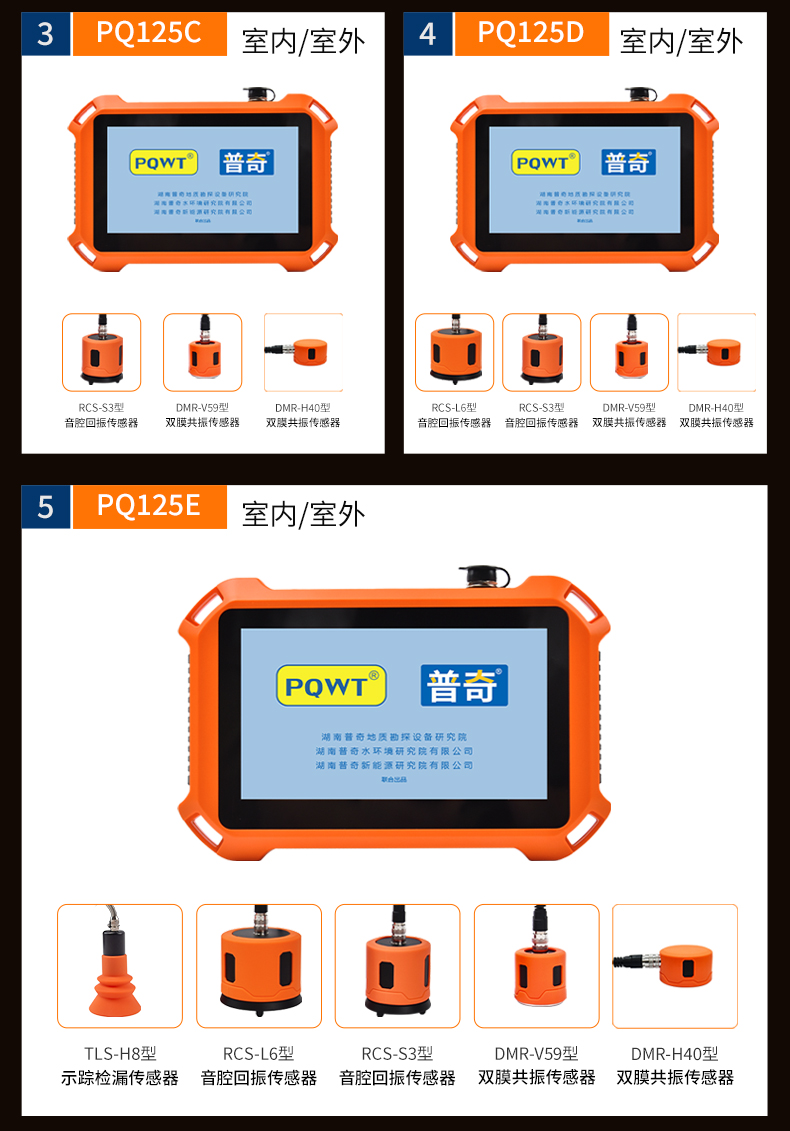 普奇PQ127E管道测漏仪